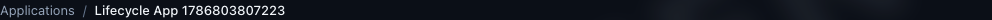 The breadcrumb trail